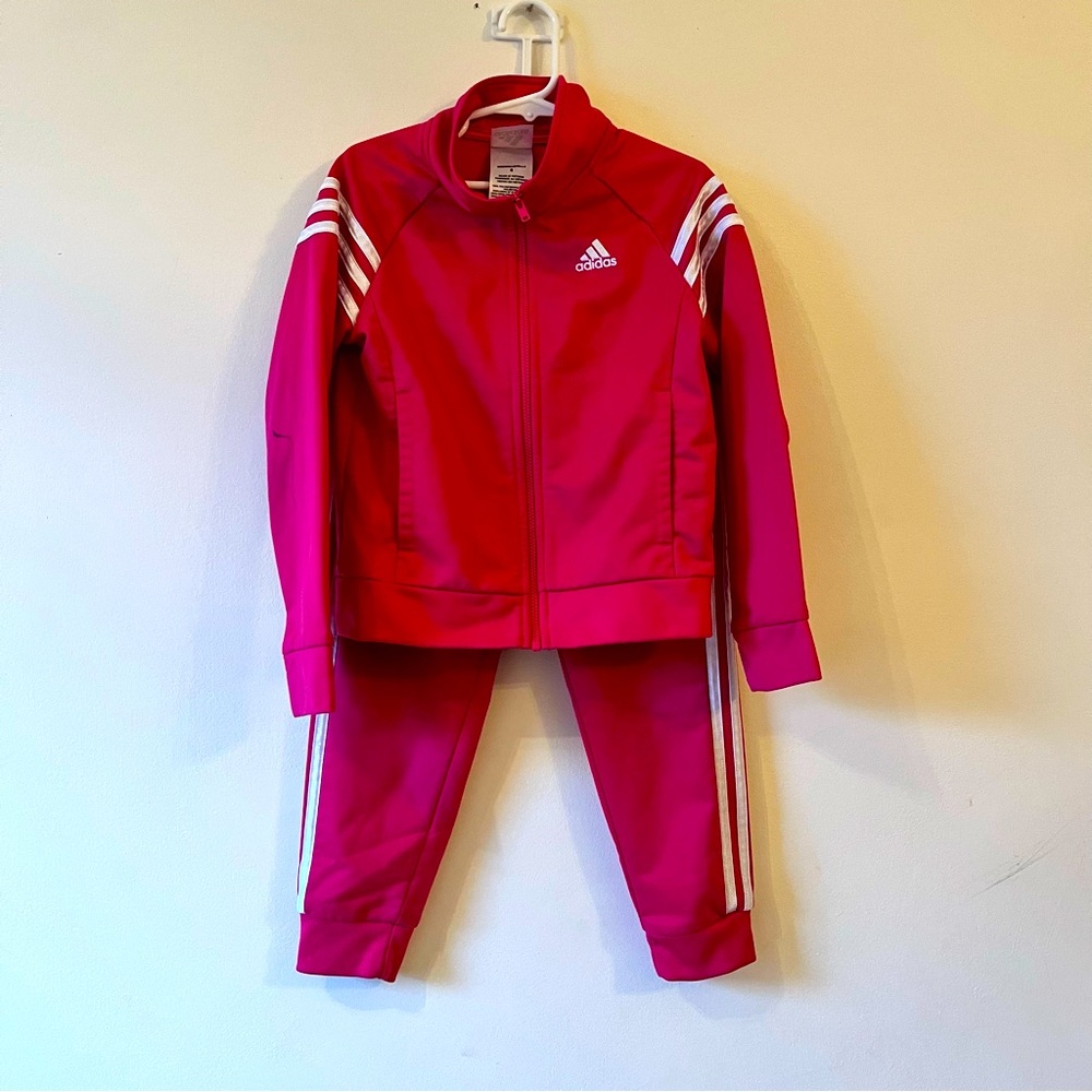 Adidas track suit super posh